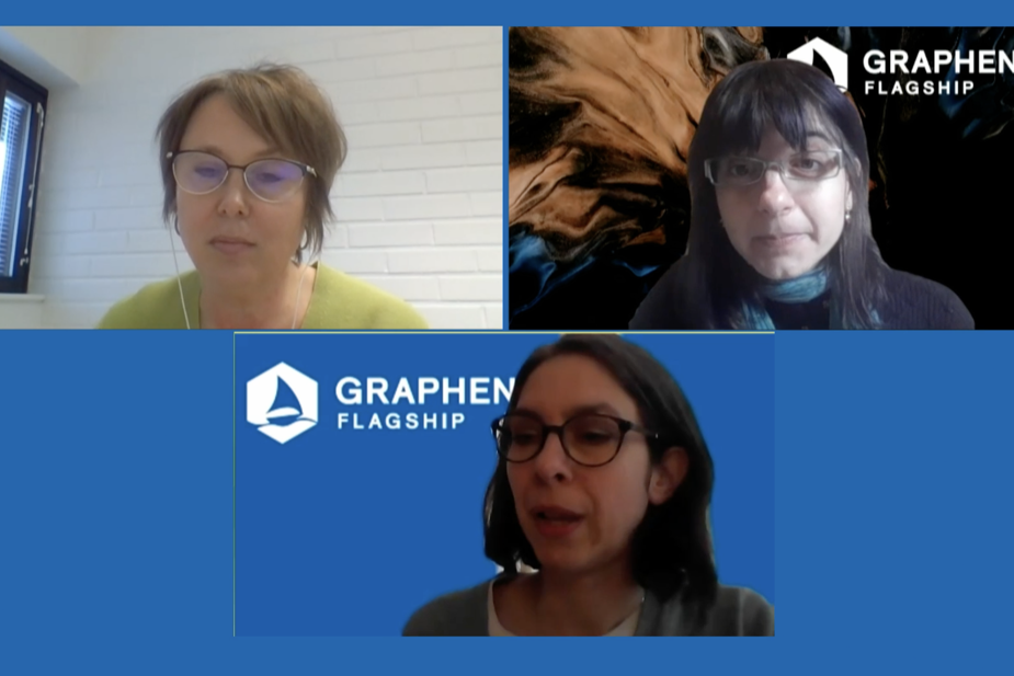 Polina Kuzhir, Ana Helman and Letizia Diamante