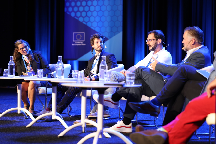 Panel discussion at Graphene Week