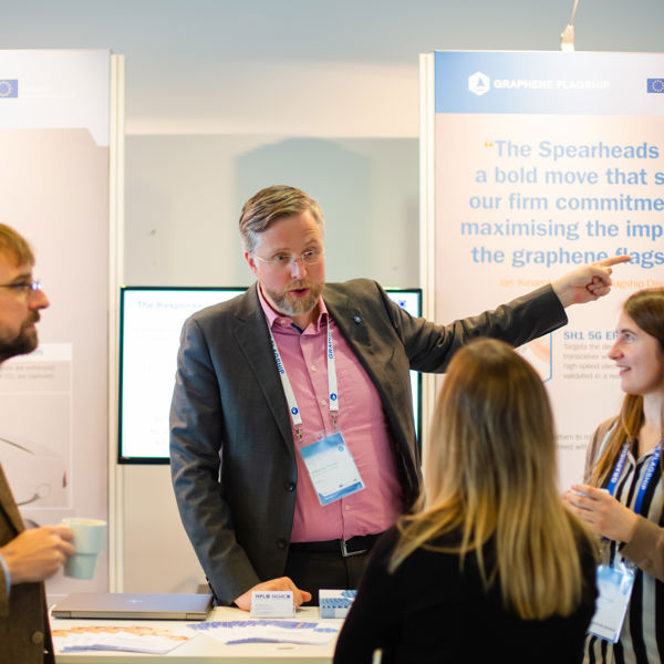 Christian Punckt, who works within the Graphene Flagship Standardisation Committee.