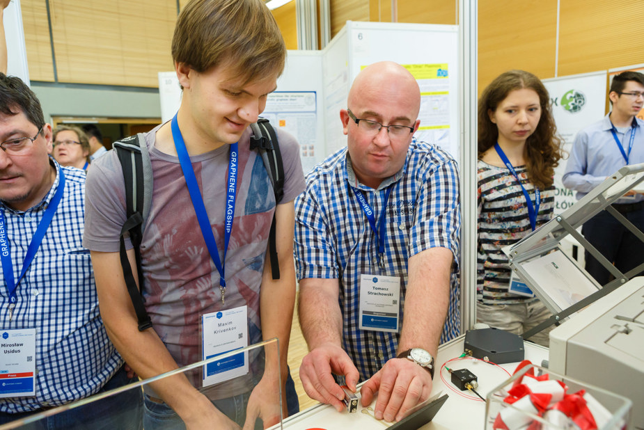 Exhibitors at the Graphene Week 2016