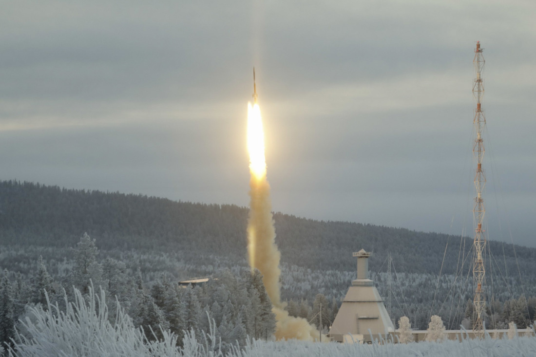 The MASER15 launch (Credit: Jean-Charles Dupin).