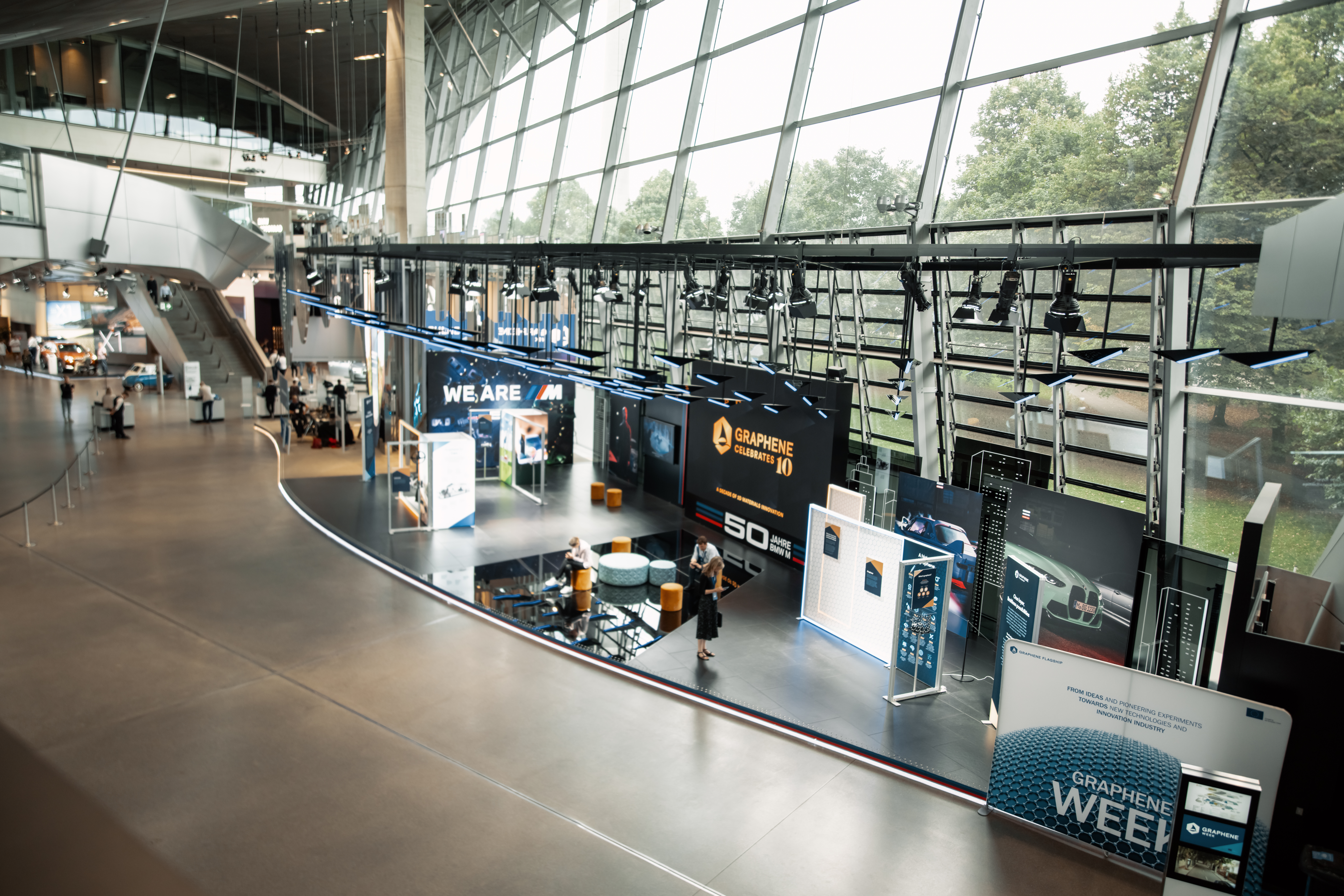 Graphene pavilion at Graphene Week 2022