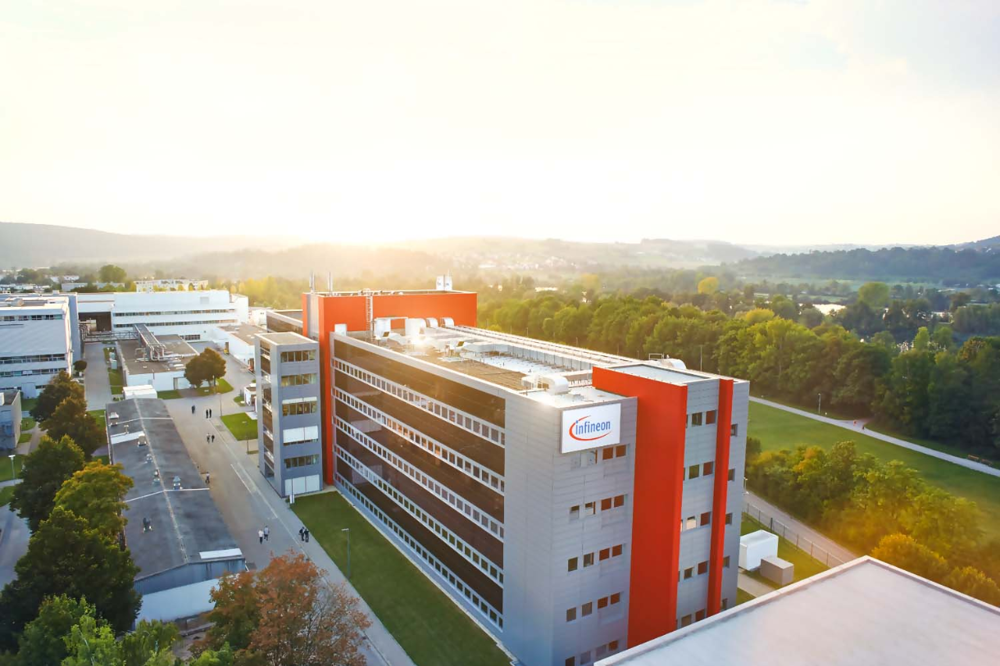 Infineon in Regensburg, Germany