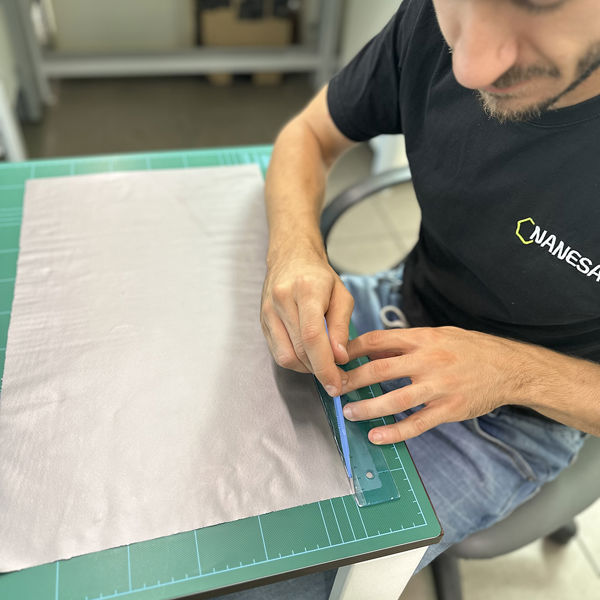 cutting graphene composite material for NANESA product