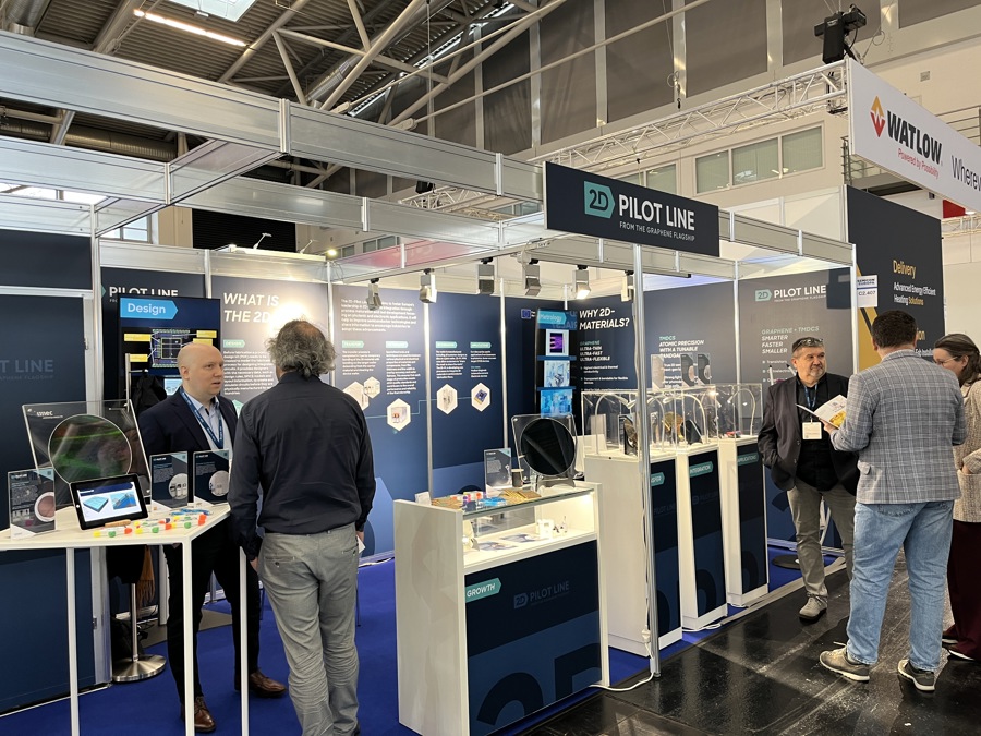2D-PL showcased its 2DM technologies at SEMICON Europa