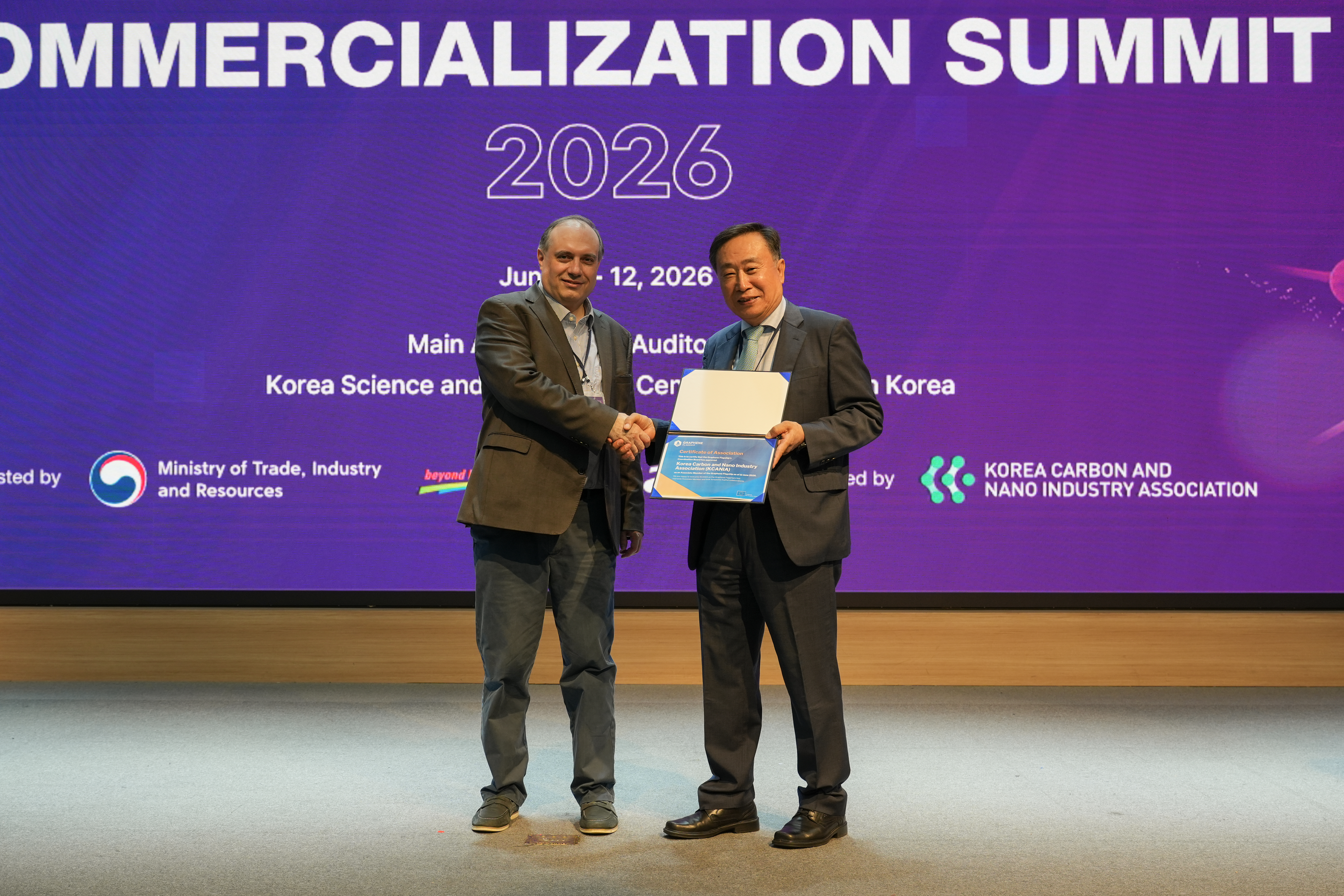 KCANIA accepted as Graphene Flagship Associate Member