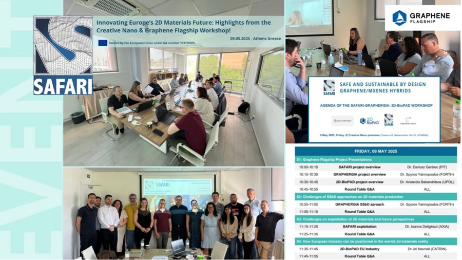 Workshop: SSbD Approaches in 2D materials production