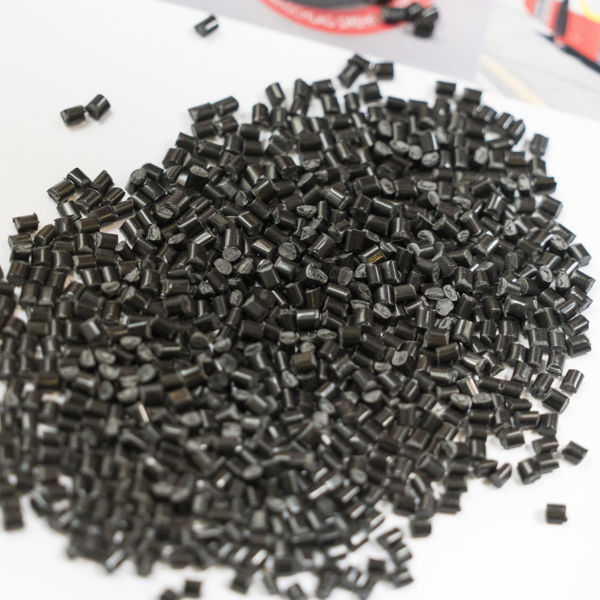 Graphene technologies and materials like these master batch composites materials will be showcased in the Graphene Flagship booth at JEC World 2023