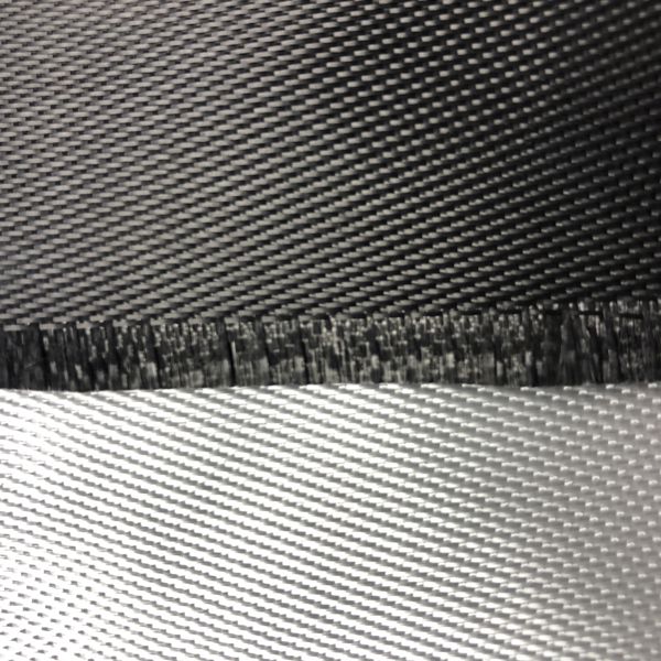 Graphene coated glass fibre vs bare glass fibre (credit: Grafren AB). 