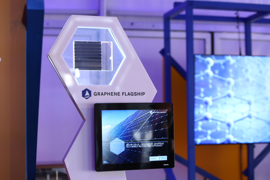 Information about a graphene solar panel at the Tallinn Digital Summit 2017