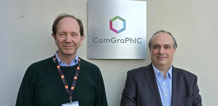 CamGraPhIC founders: Marco Romagnoli (L) and Andrea Ferrari (R)  Credit: CamGraPhIC